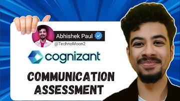Cognizant Communication Assessment Full Video | GenC | GenC Pro| GenC Next | Freshers Interview 2025
