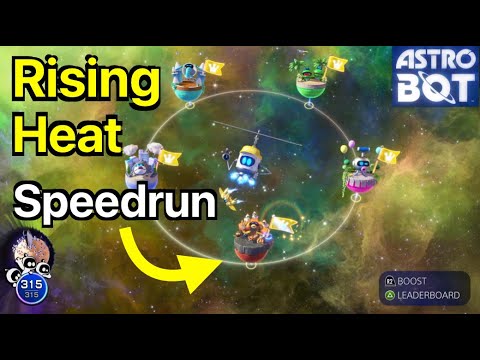Astro Bot: Rising Heat (Speedrun, Walkthrough) Exalted Exo, Suave ...
