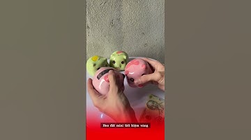 Heo đất mini tiết kiệm tiền, tiết kiệm vàng 😑 #piggybank #heodat