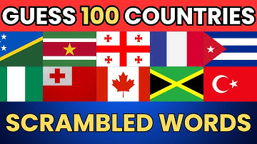 Only 1% Can Identify These 100 Scrambled Countries – Are You One of Them?