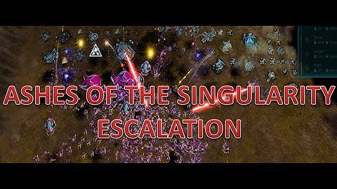 Ashes of Singularity: Escalation - 4v4 AI Match