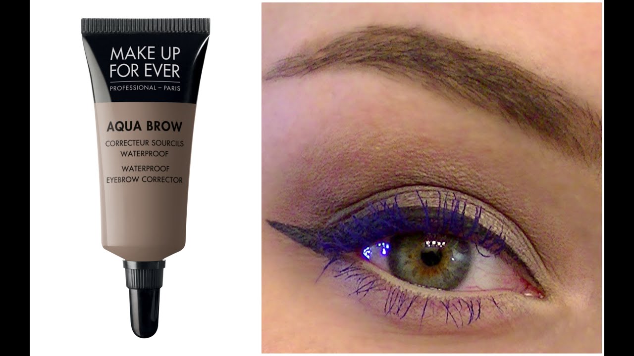 Make Up For Ever AQUA BROW Review And Tutorial JustEnufEyes