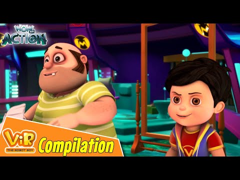 Best Episodes Of Vir The Robot Boy | Cartoon For Kids | Compilation 80 | Wow Kidz Action