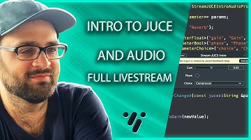 JUCE Plugin Dev | Intro to JUCE & Audio: Full Plugin Creation for Beginners!