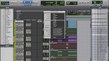 How to Export Stems in Pro Tools