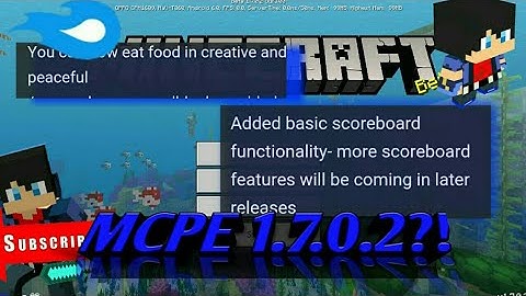 MCPE 1.7.0.2 BETA Scoreboards!😱