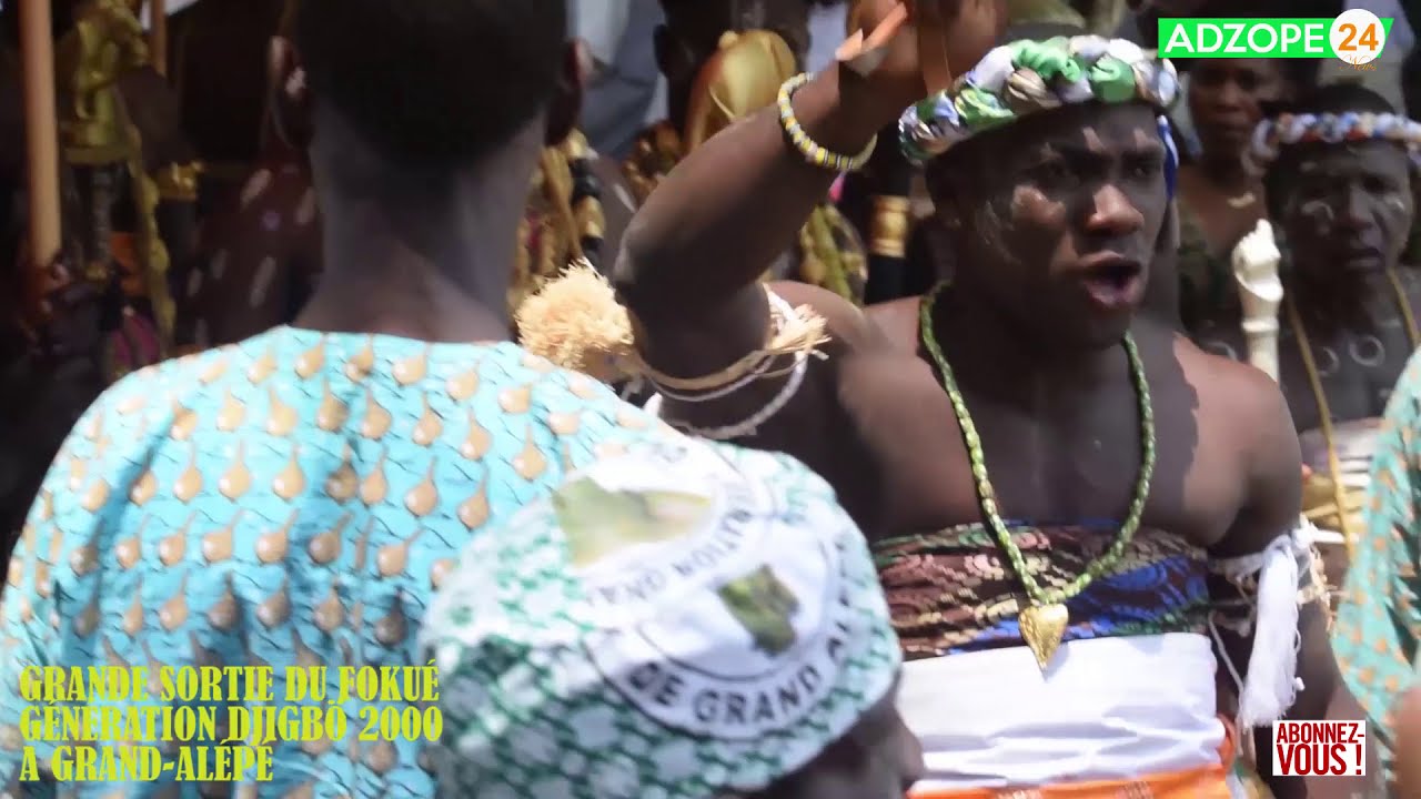 Festival du Fôkué à Grand Alépé