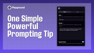 Prompting 101 Context Is Key! | Playground AI Tutorial