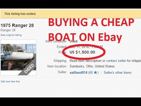 buy a boat on ebay buy a cheap old boat on ebay youtube buy a boat on ebay buy a cheap old boat on ebay youtube