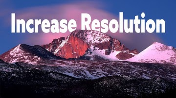 Increase the resolution of your photos in Photoshop and Gigapixel AI