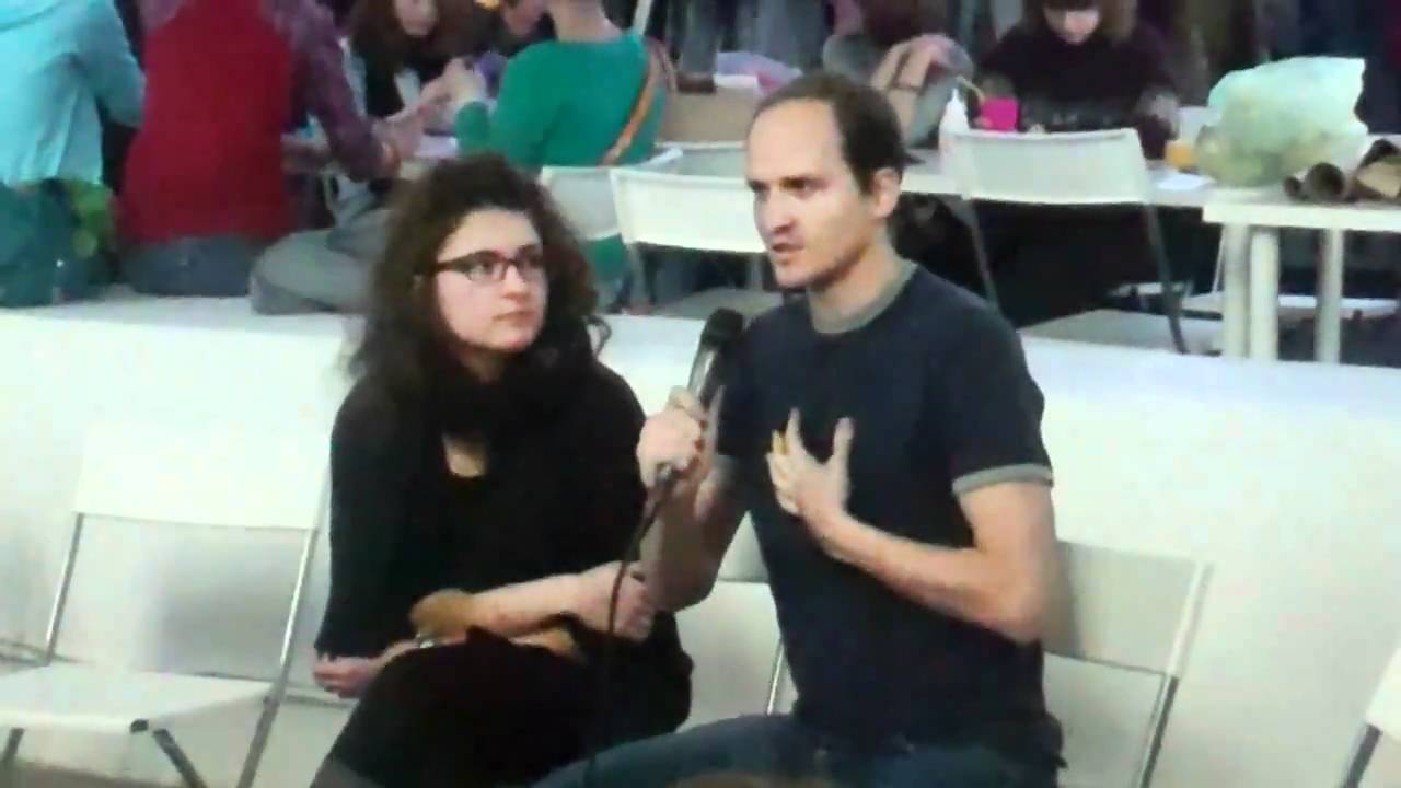 Chris Swader talks about capitalism and gift-giving @ Really Free Market at Flacon, Moscow