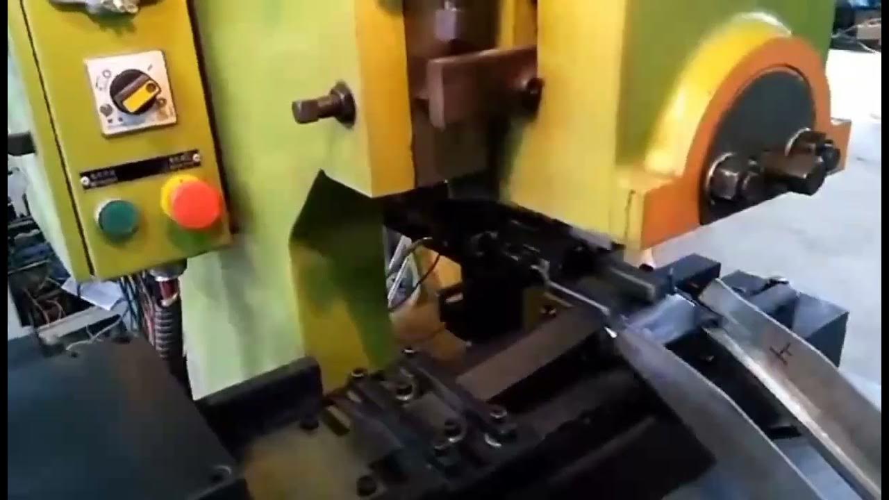 automatic paint brush ferrule making machine YouTube