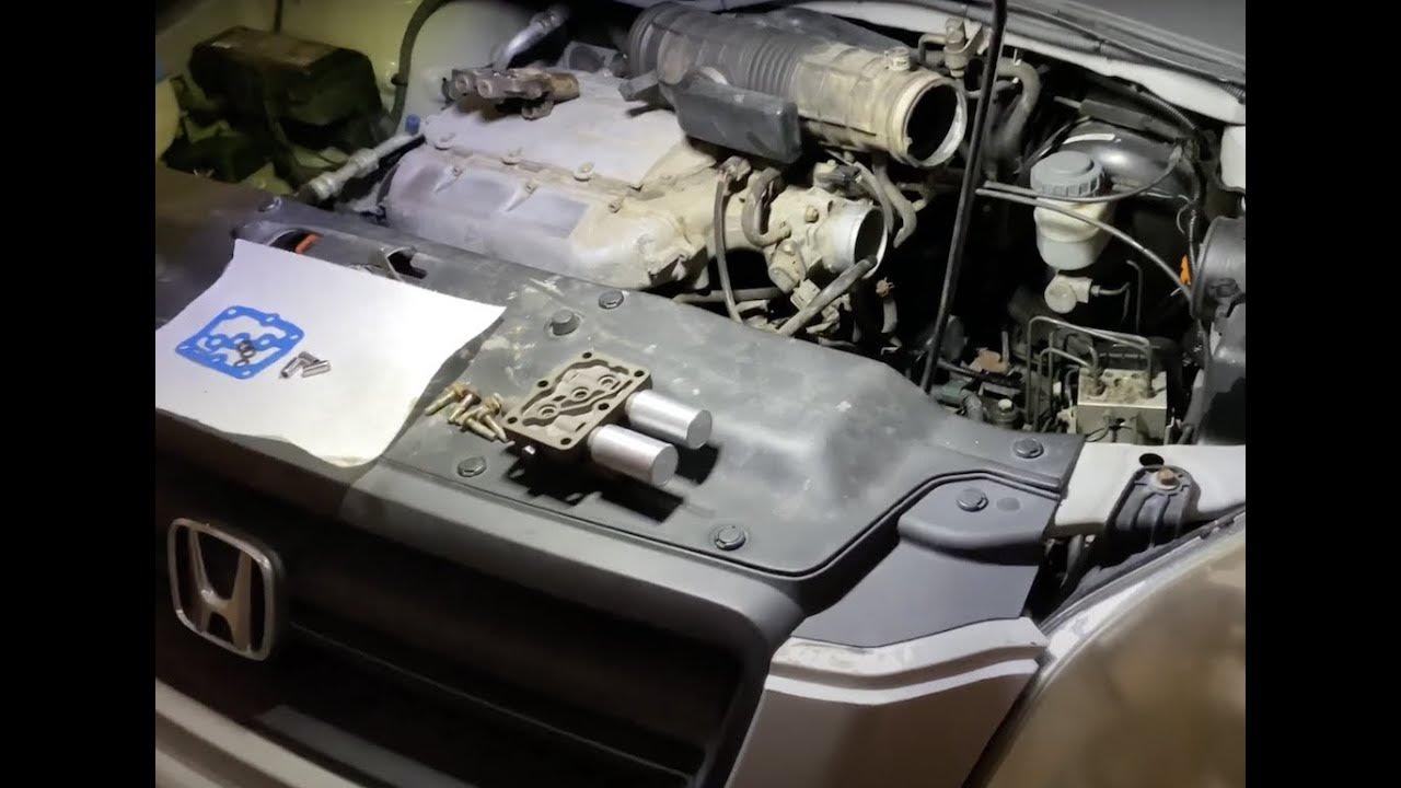 Honda Pilot Dual Linear Shift Solenoid Replacement - YouTube