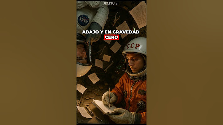 ¿Bolígrafo espacial vs. lápiz soviético: la solución más simple en la carrera espacial?