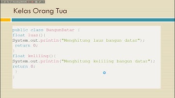 Pewarisan  (Inheritance) OOP Berbasis Java