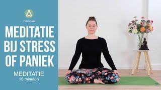 Meditatie Concentratietechniek bij Stress of Paniek