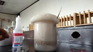 how to make calcium acetate from eggshell and vinegar