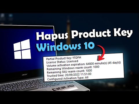 Video: Bagaimana cara menghapus aktivasi Windows 10?