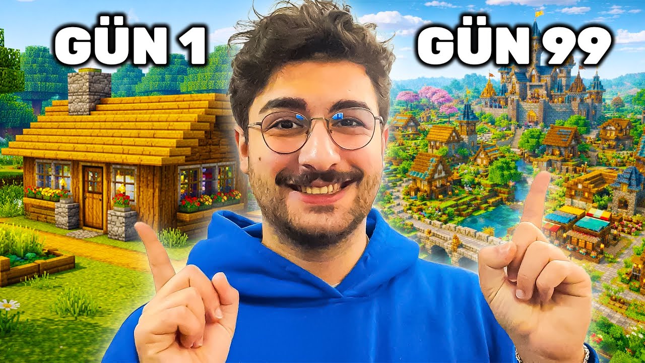 İLK MİNECRAFT KÖYÜMÜZÜ TANITIYORUM