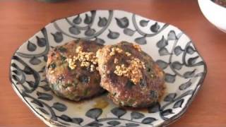Yummy Chive Hamburger Steak Recipe ご飯がすすむニラハンバーグレシピ