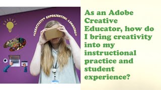 Adobe Creative Educator Level 2 Video Assignment