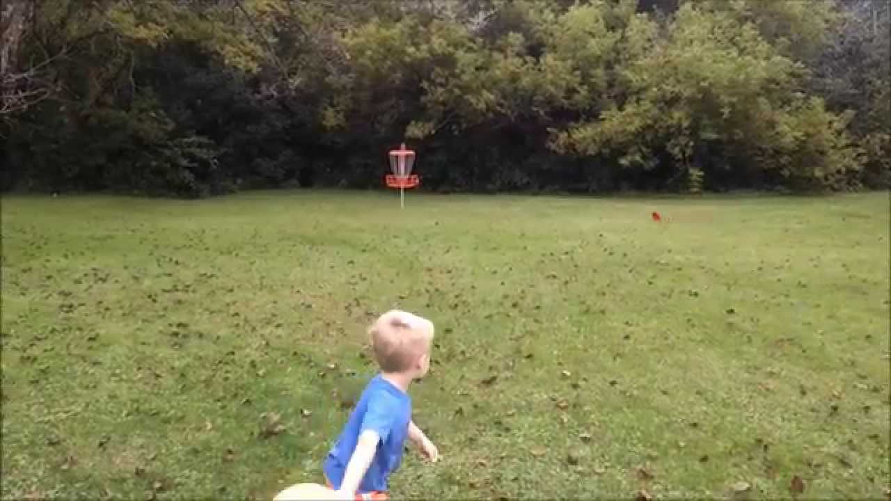 disc golf kid YouTube