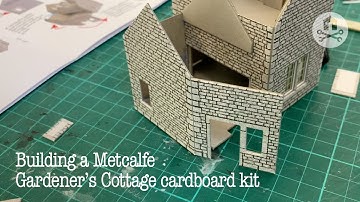 Practical dad ... builds a Metcalfe Models cardboard kit (SD)