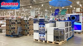 COSTCO SHOP WITH ME PATIO FURNITURE GAZEBOS CAMPING ITEMS KITCHENWARE SHOPPING STORE WALK THROUGH