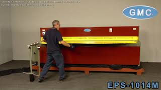 Sheet Metal Machines: GMC 10' x 14 Ga. Electrical Power Shear EPS-1014E