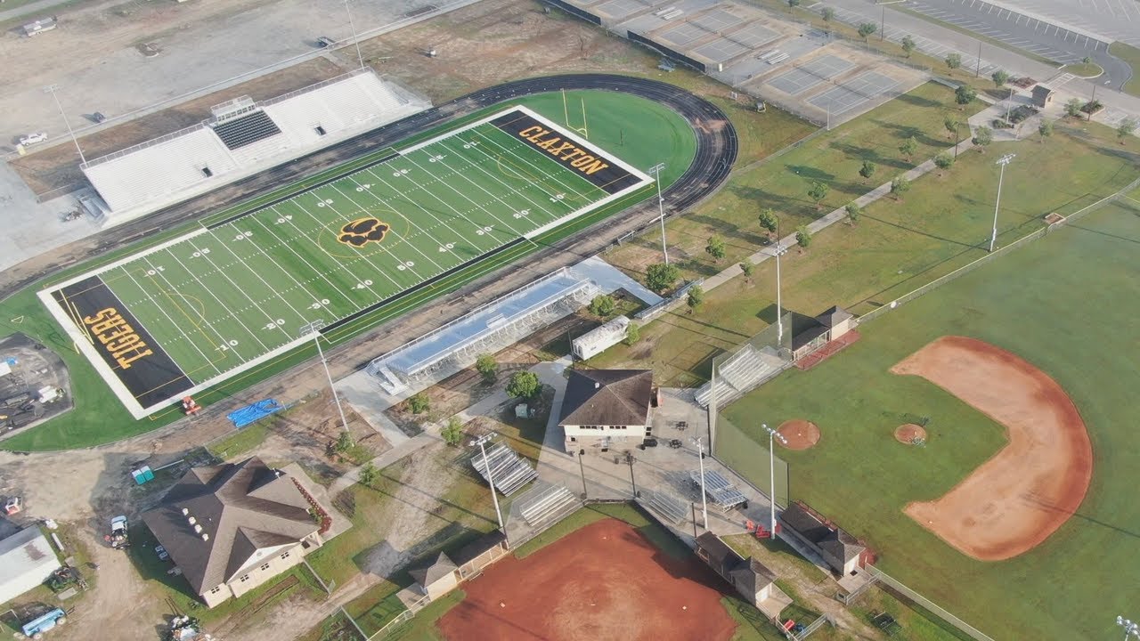 New high school football stadium to open in Claxton YouTube