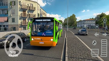 FlixBus Caio Millennium 2 Drive from Porto to Lisbon - Bus Simulator Gameplay