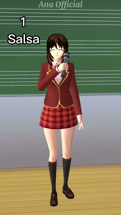 Tiktok Sakura School Simulator II Alice Megan & Friends Vokal Lagu Salting