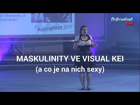 AF17 - Maskulinity ve visual kei (a co je na nich sexy)