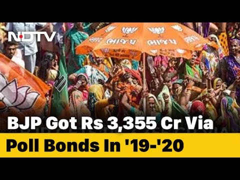 BJP Got 76% Of Electoral Bonds Sold In 2019-20, Congress Income Dropped ...