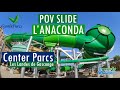 Lanaconda slide  center parcs les landes de gasconge  pov beelden amfvlogs