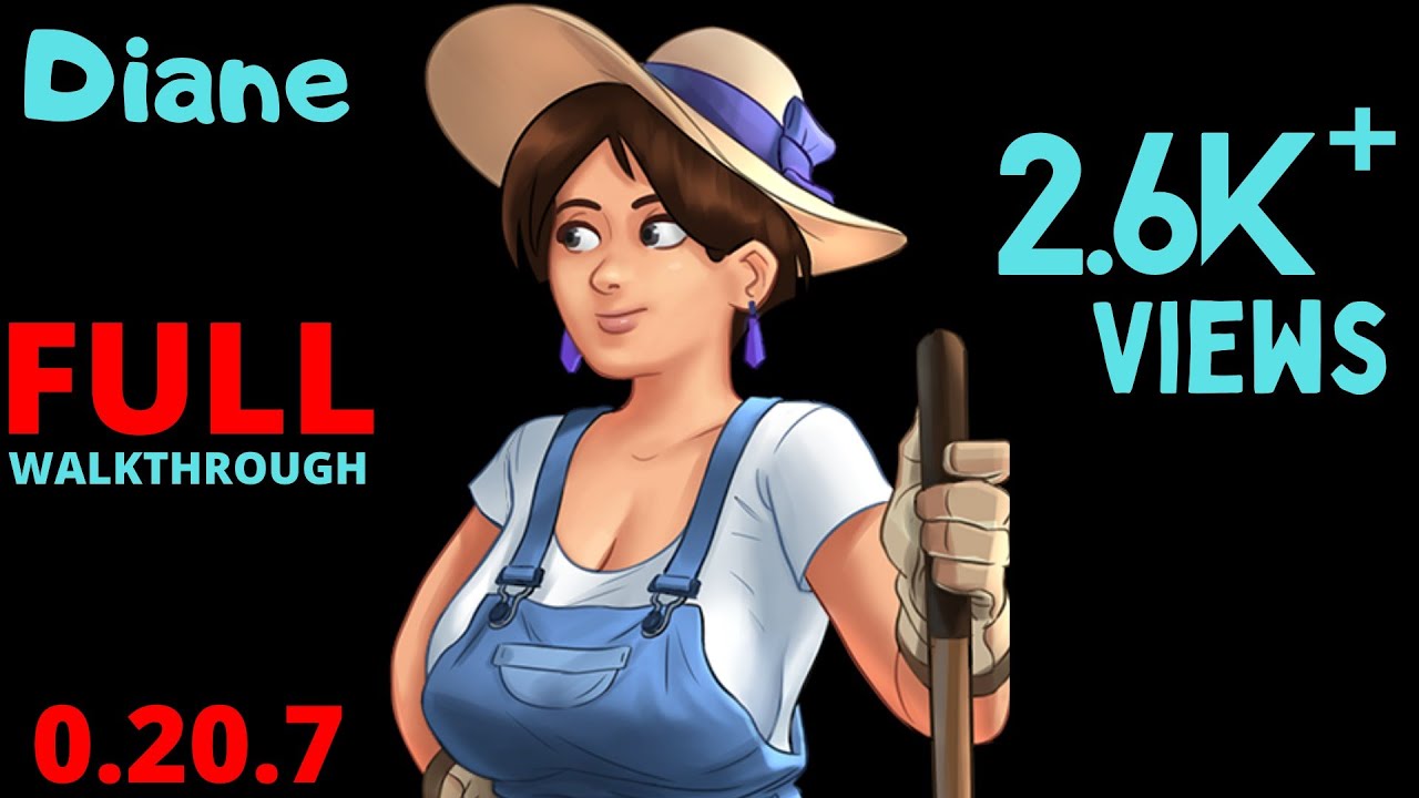 Summertime Saga Diane complete quest 0.20.7 Full walkthrough