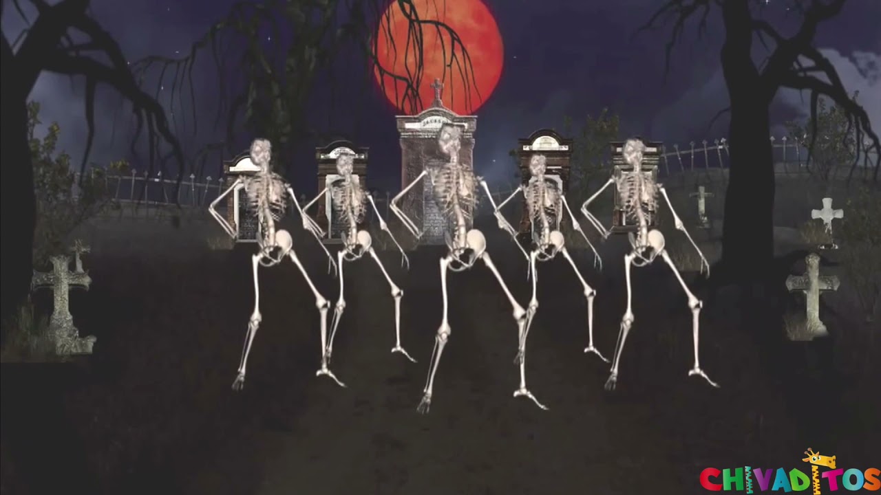 Huesitos 3D - Canción de Halloween - Chivaditos
