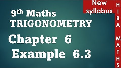 class 9th maths chapter 6 example 6.3 tn samacheer hiba maths