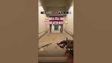 he’s crouch walking in the big PC in the sky now😇CS2 Counter-Strike 2 funny meme new free FPS