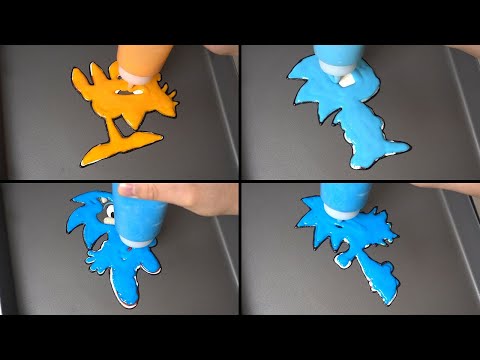 Spinning my Tails Pancake art - <strong>FNF</strong> Sonic, Metal Sonic, Tails