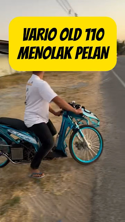 VARIO 110 OLD MODIFIKASI DRAG LOOK MASIH KEREN #vario #honda #click #modifikasi
