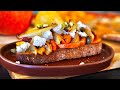 Recette tartine repas d'automne