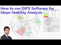 How to use Dips Software for Slope Stability-Slope Failure Analysis