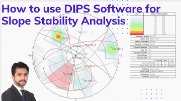 How to use Dips Software for Slope Stability-Slope Failure Analysis
