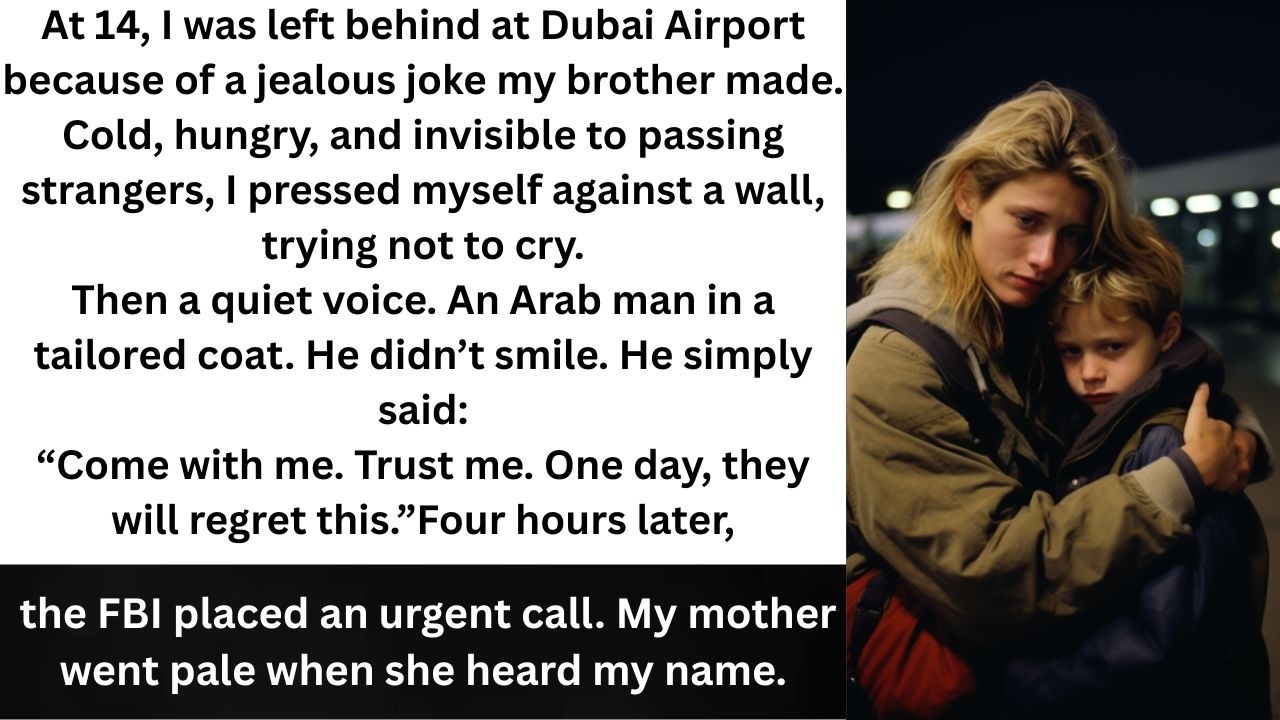 At 14, My Brother’s Lie Got Me Left at the Airport — What Happened Next Shocked My Mom