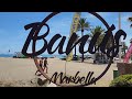 The way from the Villa to the beach and Puerto Banus. Marbella. Spain.