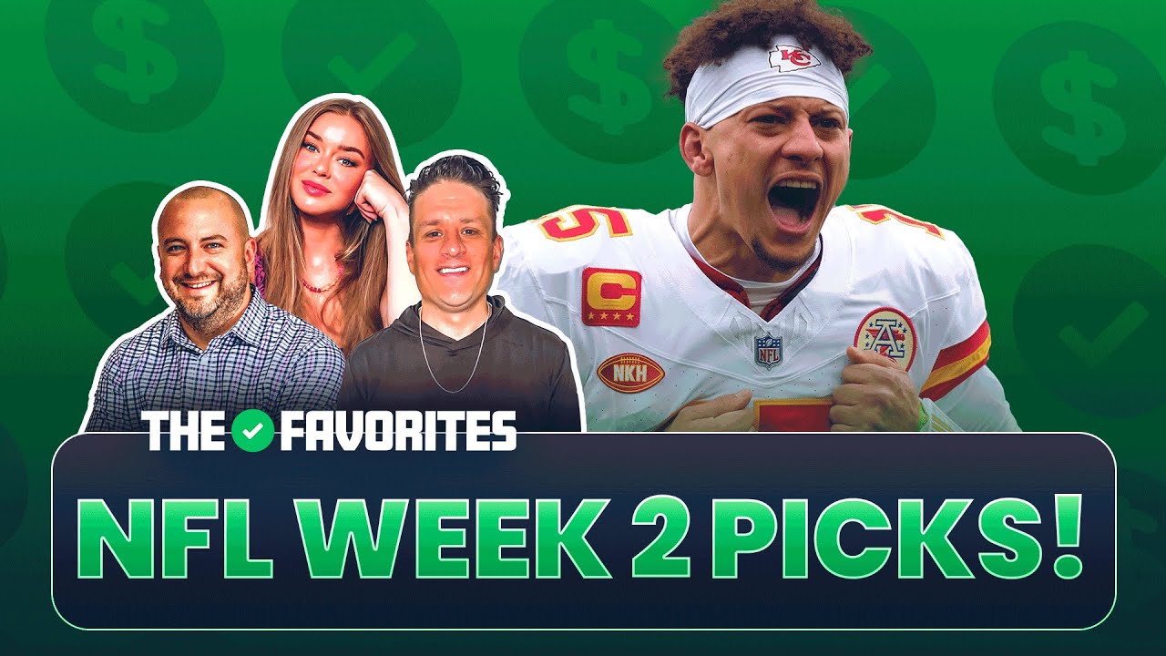 NFL Week 2 Picks & Betting Data! | The Favorites Podcast article feature image