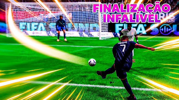 TUTORIAL DO CHUTE DE LETRA NO FIFA 23 🎮⚽️🔥 #fifa #fifa23 #tutorial #