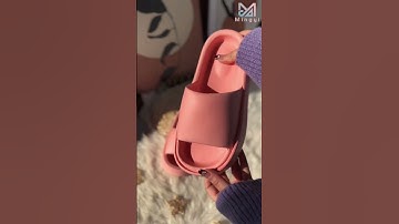 Custom multicolor slides | Girl style home slippers | China factory #shorts