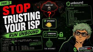 Your ISP Sees Everything. Build Your Own DNS Instead. (OpenBSD + Unbound)
